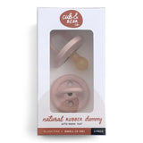 Blush Pink Natural Rubber Dummys